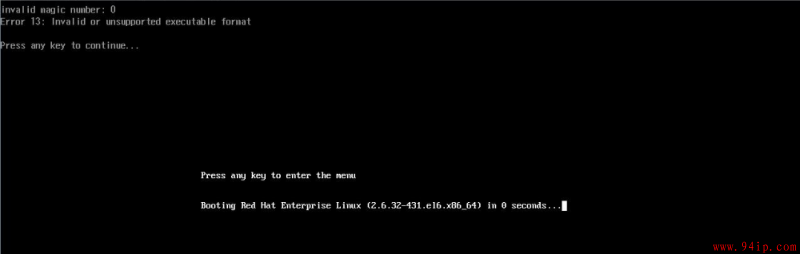 UEFI模式下安装Redhat/CentOS 6.x或7.x系统时如果选择了tboot软件包，系统装完无法启动。