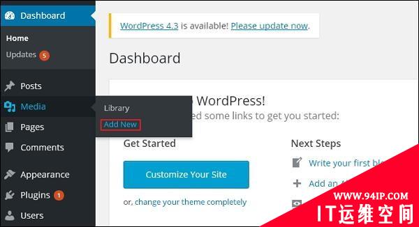 如何让WordPress上传媒体 wordpress上传产品