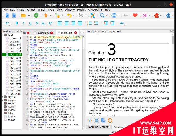 用 Sigil 在 Linux 上创建和编辑 EPUB 文件