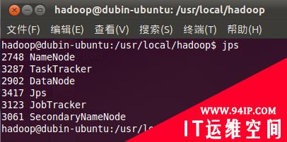 Ubuntu 12.04搭建hadoop单机版环境