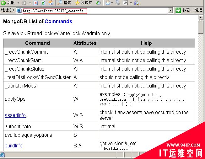 MongoDB源码分析&#8211;Command体系架构