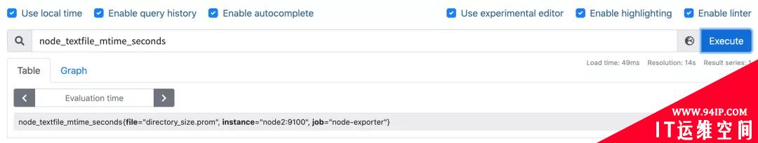 使用 Node Exporter 自定义监控指标