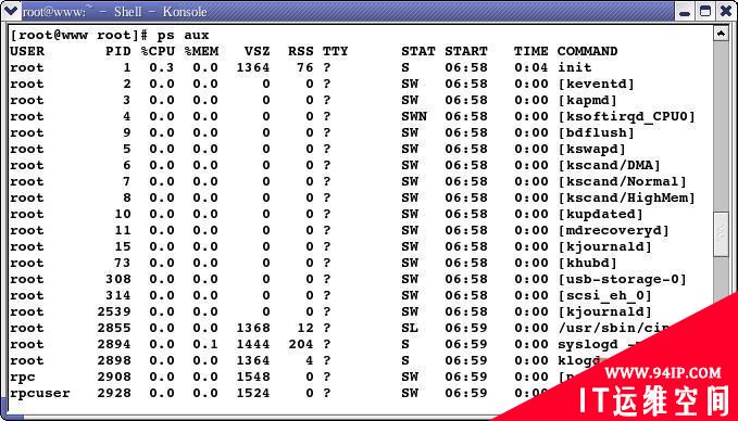 Linux系统进程管理命令详解