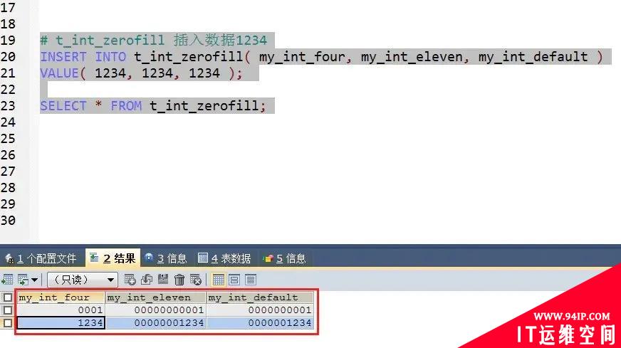 Int(4)和Int(11) 你选的是哪个？