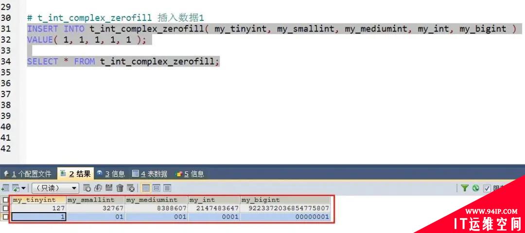 Int(4)和Int(11) 你选的是哪个？