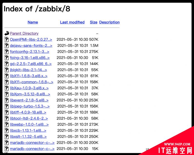 Zabbix 5.2由浅入深之通过本地yum仓库安装