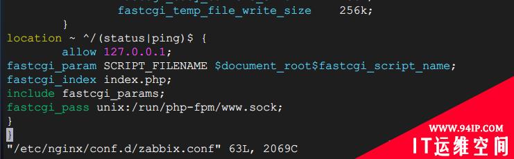 Zabbix 5.2由浅入深之监控php-fpm