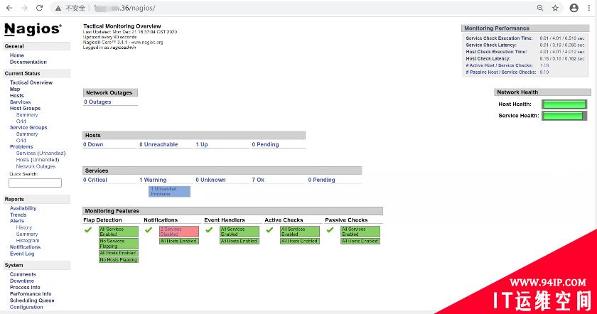 分享一款免费实用的监控工具Nagios