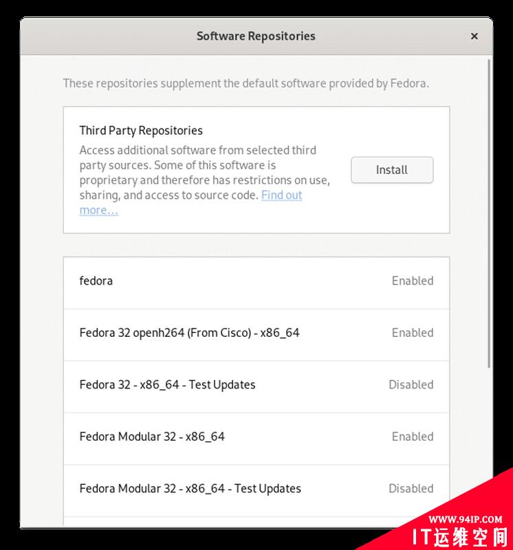 如何在 Fedora 中添加第三方存储库以访问大量附加软件