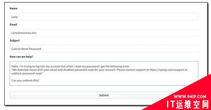 因使用域名过期邮箱，数千 npm 帐号面临被轻易劫持风险