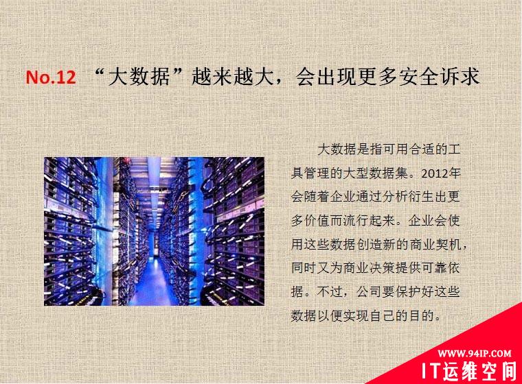 2012年企业在移动安全领域的13个顾虑