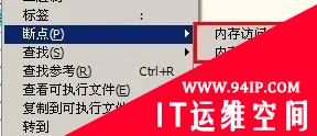 网络安全编程：调试API函数之产生断点