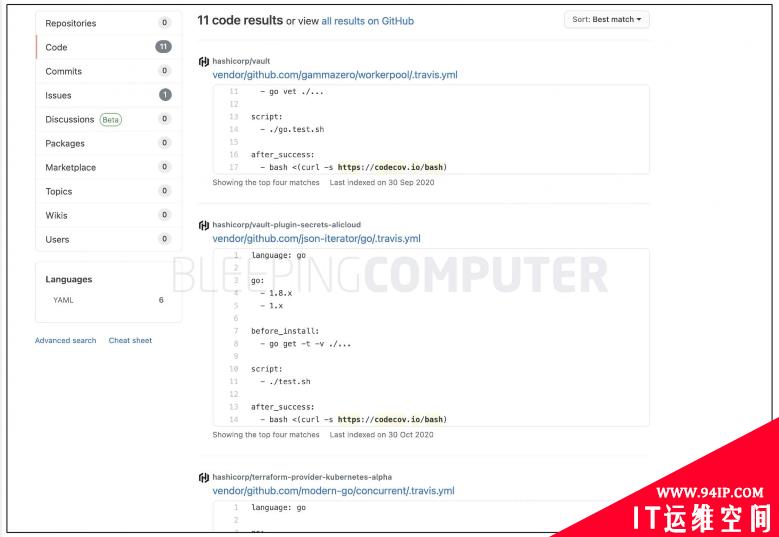 Codecov供应链攻击的受害者名单还在增加，目前美国联邦调查人员也开始评估此次的影响