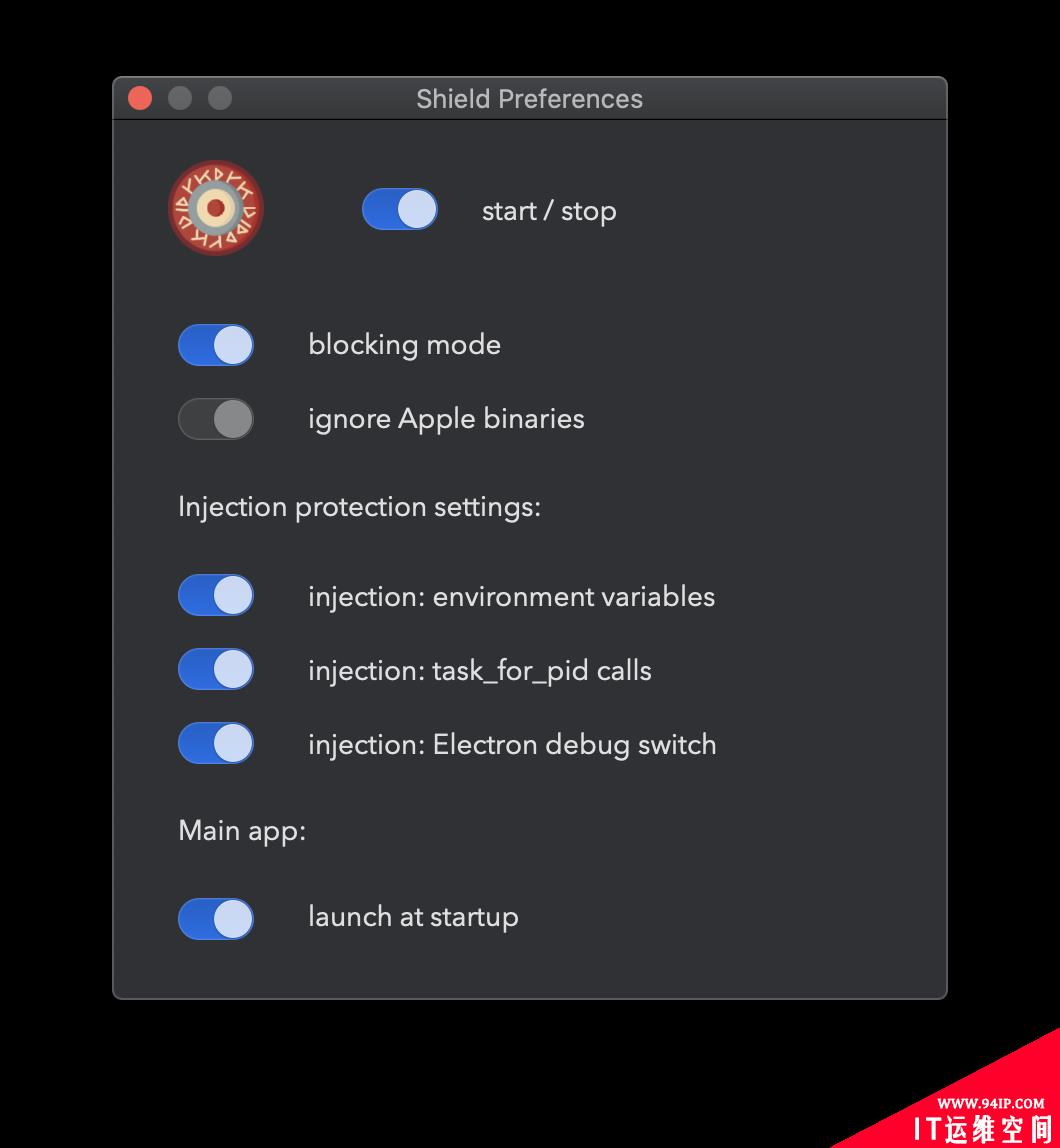 Shield——一个防止在macOS上进行进程注入的应用程序